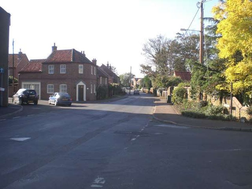 End of Heacham High Street